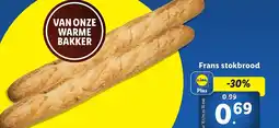 Lidl Frans stokbrood aanbieding