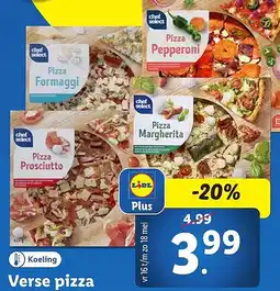 Lidl Verse pizza aanbieding