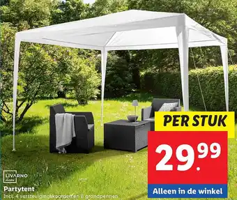 Lidl Partytent aanbieding