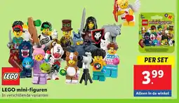 Lidl LEGO mini figuren aanbieding