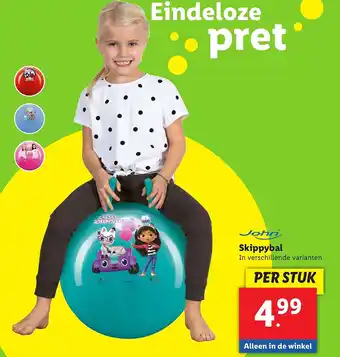 Lidl Skippybal aanbieding