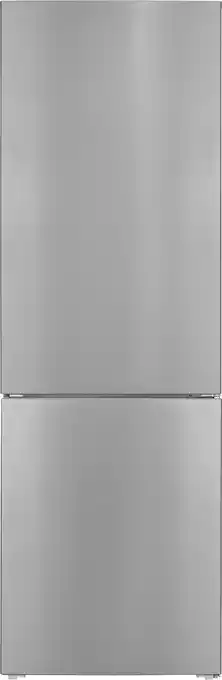 Bol.com Exquisit KGC320-90-040EI - Koel-vriescombinatie - 4* Vriesgedeelte - 315 Liter - 40dB - Zilver aanbieding