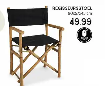 Xenos Regisseursstoel 90x57x45 Cm aanbieding