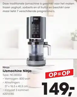 HANOS Ninja IJsmachine Ninja aanbieding