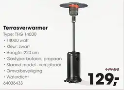 HANOS Terrasverwarmer aanbieding