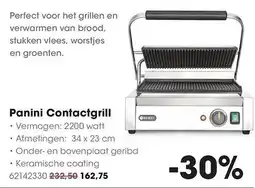 HANOS Panini Contactgrill aanbieding