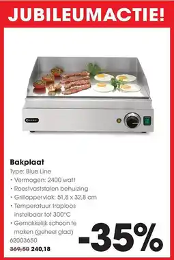 HANOS Bakplaat aanbieding