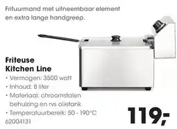 HANOS Friteuse Kitchen Line aanbieding