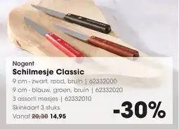 HANOS Nogent Schilmesje Classic aanbieding
