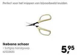 HANOS Ikebana schaar aanbieding