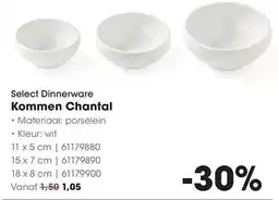 HANOS Select Dinnerware Kommen Chantal aanbieding