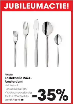 HANOS Amefa Bestekserie 2374 Amsterdam aanbieding