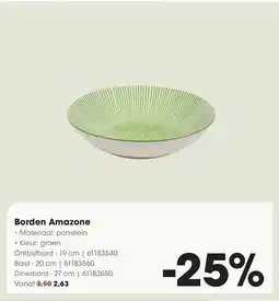 HANOS Borden Amazone aanbieding