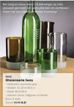 HANOS Glazenserie Iwas aanbieding