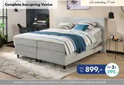 Woonsquare Complete boxspring Venice aanbieding
