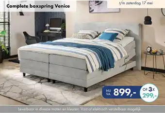 Woonsquare Complete boxspring Venice aanbieding