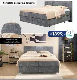 Woonsquare Complete boxspring Bahama aanbieding