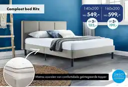 Woonsquare Compleet bed Ritz aanbieding