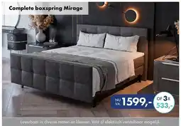 Woonsquare Complete boxspring Mirage aanbieding