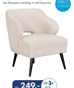 Woonsquare Fauteuil Sienna aanbieding