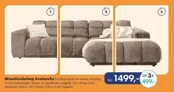 Woonsquare Woonlandschap Avalanche aanbieding