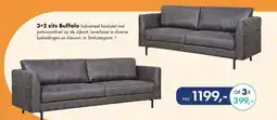 Woonsquare 3+2 zits Buffalo aanbieding