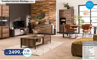 Woonsquare Compleet interieur Montego aanbieding