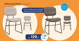 Woonsquare Eetkamerstoel Pacific aanbieding