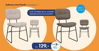 Woonsquare Eetkamerstoel Pacific aanbieding