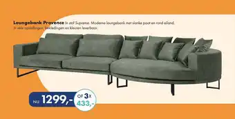 Woonsquare Loungebank Provence aanbieding