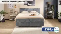 Woonsquare Complete boxspring Bahama aanbieding