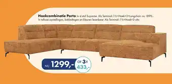 Woonsquare Hoekcombinatie Porto aanbieding