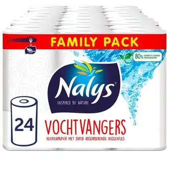 Plein.nl 4x Nalys Keukenpapier in 80% aanbieding
