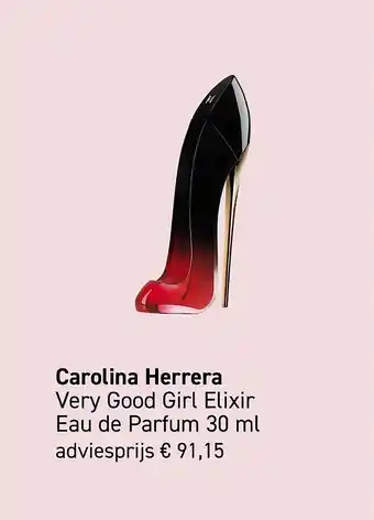 Mooi parfumerie Carolina Herrera aanbieding