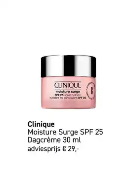Mooi parfumerie Clinique aanbieding