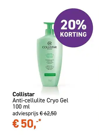 Mooi parfumerie Collistar aanbieding