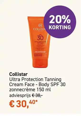 Mooi parfumerie Collistar aanbieding