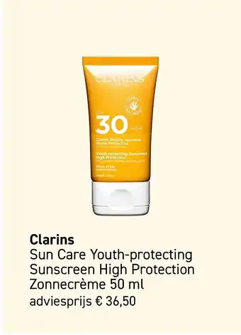 Mooi parfumerie Clarins aanbieding