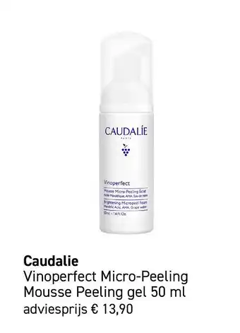 Mooi parfumerie Caudalie Vinoperfect Micro Peeling aanbieding