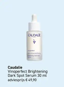 Mooi parfumerie Caudalie Vinoperfect Brightening Dark Spot Serum aanbieding