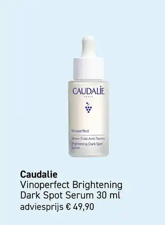 Mooi parfumerie Caudalie Vinoperfect Brightening Dark Spot Serum aanbieding
