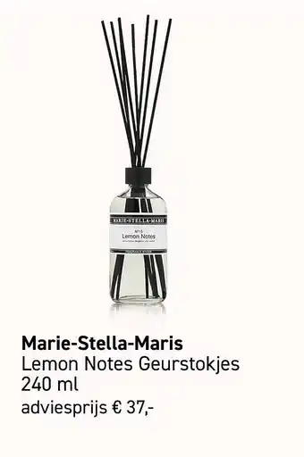Mooi parfumerie Marie-Stella-Maris Lemon Notes Geurstokjes aanbieding