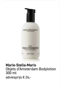Mooi parfumerie Marie-Stella-Maris Objets d'Amsterdam Bodylotion aanbieding