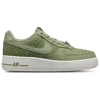 Foot Locker Nike Air Force Dames Schoenen - Beige - Maat: 38 - Leer - Foot Locker aanbieding