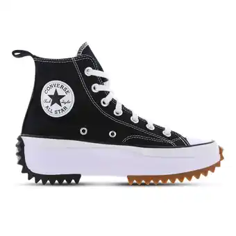 Foot Locker Converse Run Star Hike Dames Schoenen - Zwart - Maat: 35 - Textil - Foot Locker aanbieding