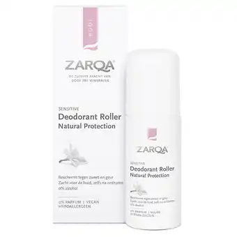 Holland & Barrett Zarqa Protect Deodorant Roller - 50ml aanbieding