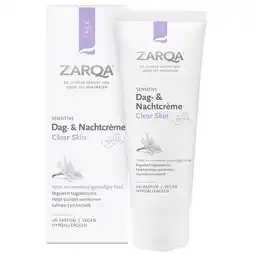 Holland & Barrett Zarqa Dag- & Nachtcrème Clearskin - 75ml aanbieding
