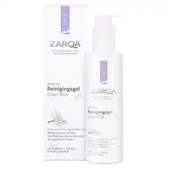 Holland & Barrett Zarqa Clear Skin Reinigingsgel - 200ml aanbieding