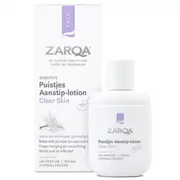 Holland & Barrett Zarqa Clear Skin Puistjes Aanstiplotion - 20ml aanbieding
