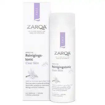 Holland & Barrett Zarqa Clear Skin Reinigingstonic - 200ml aanbieding